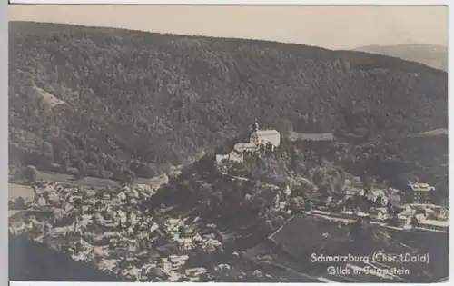 (2834) Foto AK Schwarzburg, Panorama, Schloss