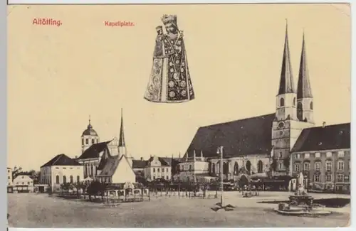 (2820) AK Altötting, Kapellplatz 1911