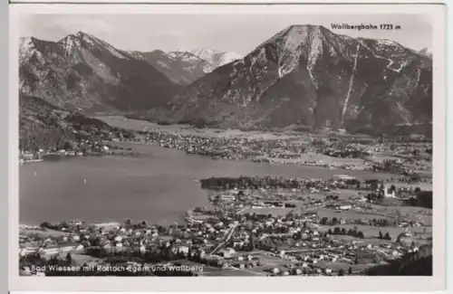 (2801) AK Bad Wiessee, Rottach-Egern, Wallberg 1951