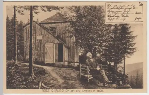 (2800) AK Kickelhahn, Goethehäuschen 1924-45