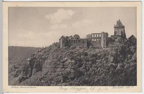 (6061) AK Burg Nideggen, Eifel 1912