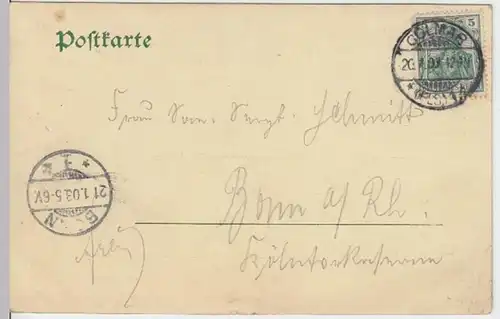 (6026) AK Colmar, Elsass, Rapplatz 1903