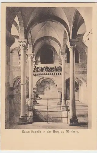 (5946) AK Nürnberg, Burg, Kaiserkapelle, vor 1945