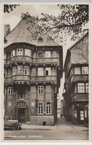 (5931) Foto AK Goslar, Marktstr. 1, Sonderstempel 1938