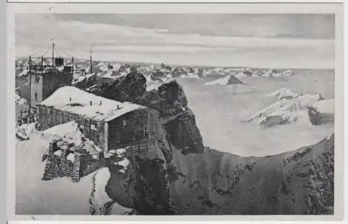 (5790) AK Zugspitze, Münchener Haus, Zentralalpen, ab 1935