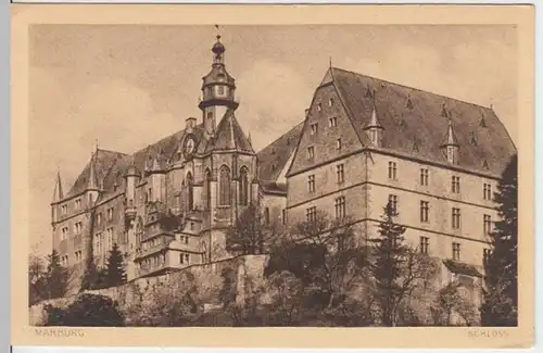 (5737) AK Marburg, Schloss, vor 1945