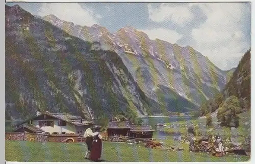 (5660) AK Schönau am Königssee, Obersee 1916