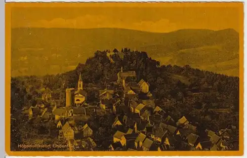 (5632) AK Lindenfels Gesamtansicht 1942