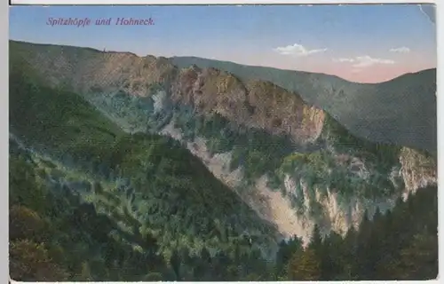 (5599) AK Spitzköpfe, Vogesen, Hohneck, vor 1945