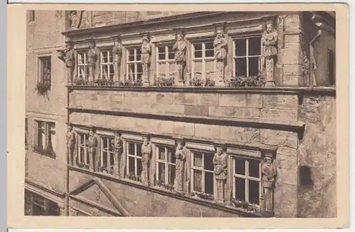(5546) AK Rothenburg ob der Tauber, Baumeisterhaus, vor 1945