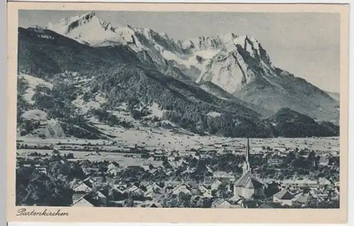 (5487) AK Partenkirchen, Panorama 1931