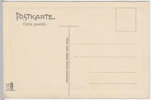 (5455) AK Rüdesheim, Rhein, Nationaldenkmal, Wiedersehen, vor 1945