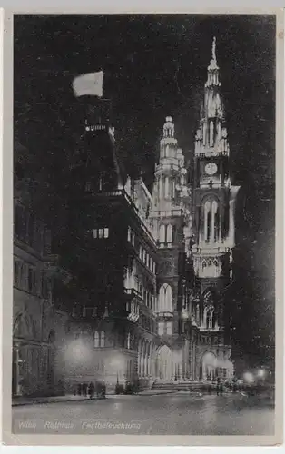 (5446) AK Wien, Rathaus, Feldpost 1944