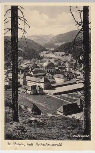 (5403) AK St. Blasien, Schwarzwald, Kloster, Feldpost 1944