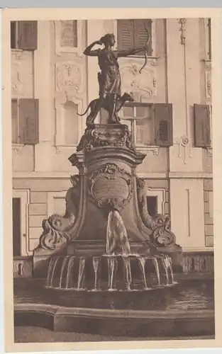 (5365) AK Donaueschingen, Dianadenkmal, Feldpost 1918