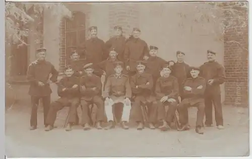 (5314) AK Militaria, Altengrabow, Franz Große, Gruppenbild 1914-18