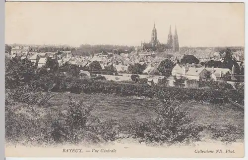 (5213) AK Bayeux, Kathedrale, Panorama, vor 1945