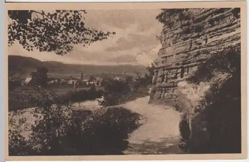 (5137) AK Rudolstadt, Saale, Ortsblick, vor 1945