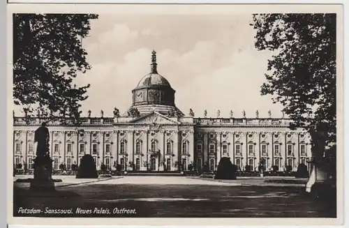 (5129) Foto AK Potsdam Sanssouci, Neues Palais vor 1945