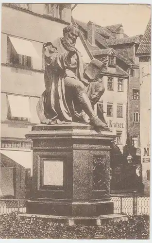 (5125) AK Nürnberg, Hans-Sachs-Denkmal, vor 1945
