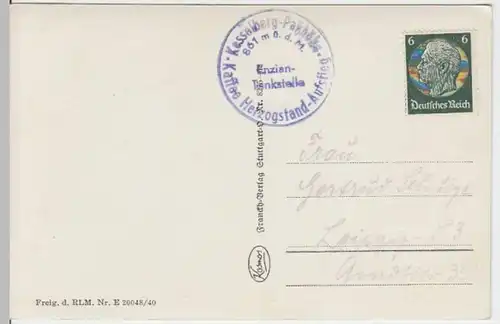 (5017) AK Mittenwald, Karwendel, Blick Herzogstandhaus, um 1940