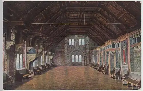 (5010) AK Eisenach, Thür., Wartburg, Festsaal, vor 1945