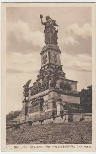 (5000) AK Rüdesheim am Rhein, Nationaldenkmal, Niederwald, vor 1945