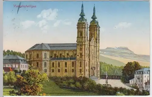 (4938) AK Basilika Vierzehnheiligen, Bad Staffelstein 1938