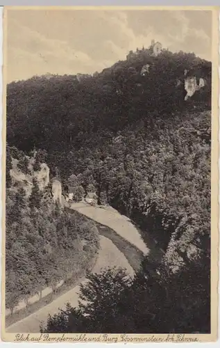 (4913) AK Burg Gößweinstein, Stempfermühle 1934