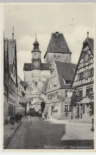 (4901) AK Rothenburg ob der Tauber, Markusturm 1935