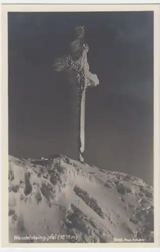 (4859) Foto AK Wendelstein, Gipfelkreuz 1925