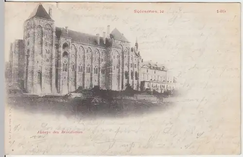 (4824) AK Solesmes, Sarthe, Abtei Saint-Pierre 1899