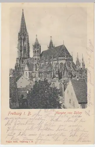(4821) AK Freiburg im Breisgau, Münster 1902