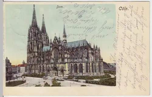 (4812) AK Köln, Dom 1903