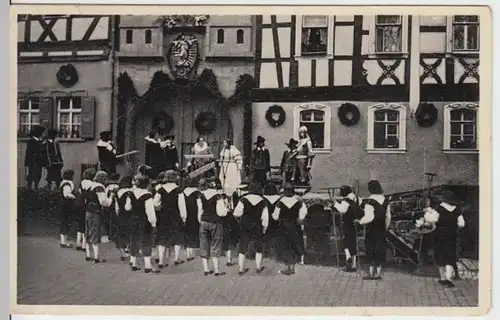 (4801) AK Münnerstadt, Heimatfestspiel, Die Schutzfrau von... 1928