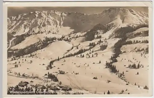 (4778) Foto AK Oberjoch, Bad Hindelang, Iseler, Sonderstempel 1933-45