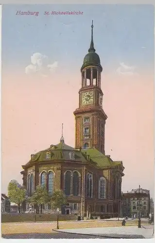 (4726) AK Hamburg, St. Michaeliskirche 1910/20er