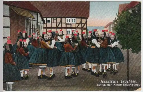 (4684) AK Trachten, Schwalm, Hessen 1911