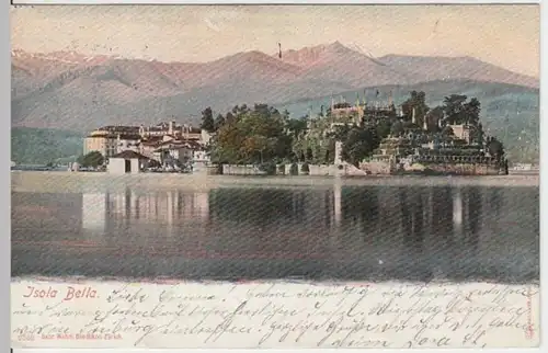 (4677) AK Lago Maggiore, Isola Bella, Panorama 1904