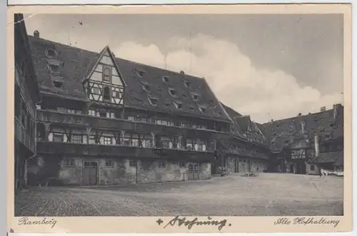 (4601) AK Bamberg, Alte Hofhaltung 1933