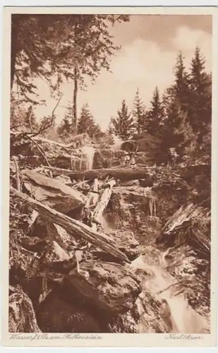(4540) AK Falkenstein, Bayerischer Wald, Wasserfälle, um 1927
