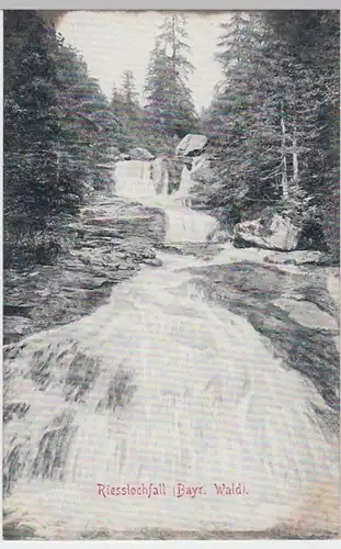 (4526) AK Rieslochfall, Bayerischer Wald, 1912