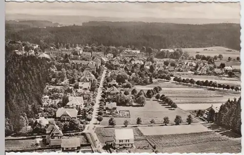 (4467) Foto AK Königsfeld i. Schwarzwald, Panorama, Luftbild, nach 1945
