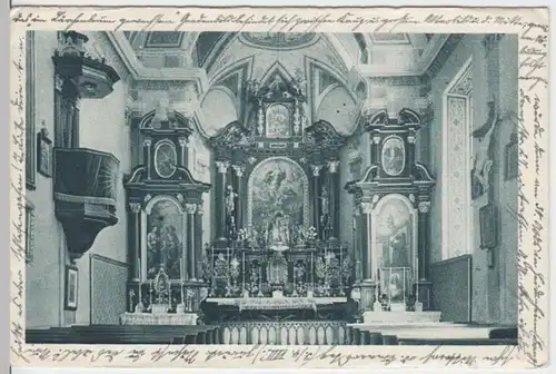 (4436) AK Mühlbachl, Kloster Maria Waldrast, Kirche, Altar 1932