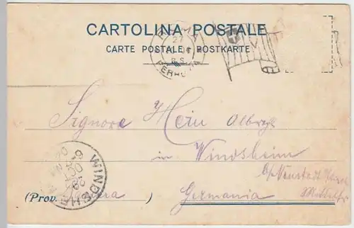 (4410) AK Rom, Vatikan, Petersdom, Petersplatz 1904