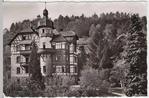 (4400) Foto AK Bad Liebenzell, Villa Lioba, Mission 1957