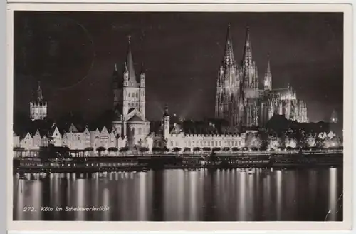 (4374) AK Köln, Groß St. Martin, Dom 1938