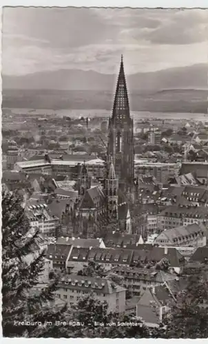 (4362) Foto AK Freiburg im Breisgau, Münster, Ortsansicht 1967