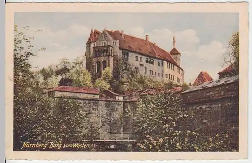 (4349) AK Nürnberg, Burg, vor 1945