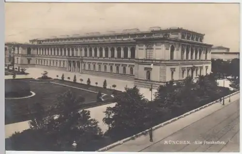 (4286) Foto AK München, Alte Pinakothek 1925